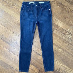 Anthropologie Pilcro High Rise Denim Legging Skinny Ankle Jeans Size 28